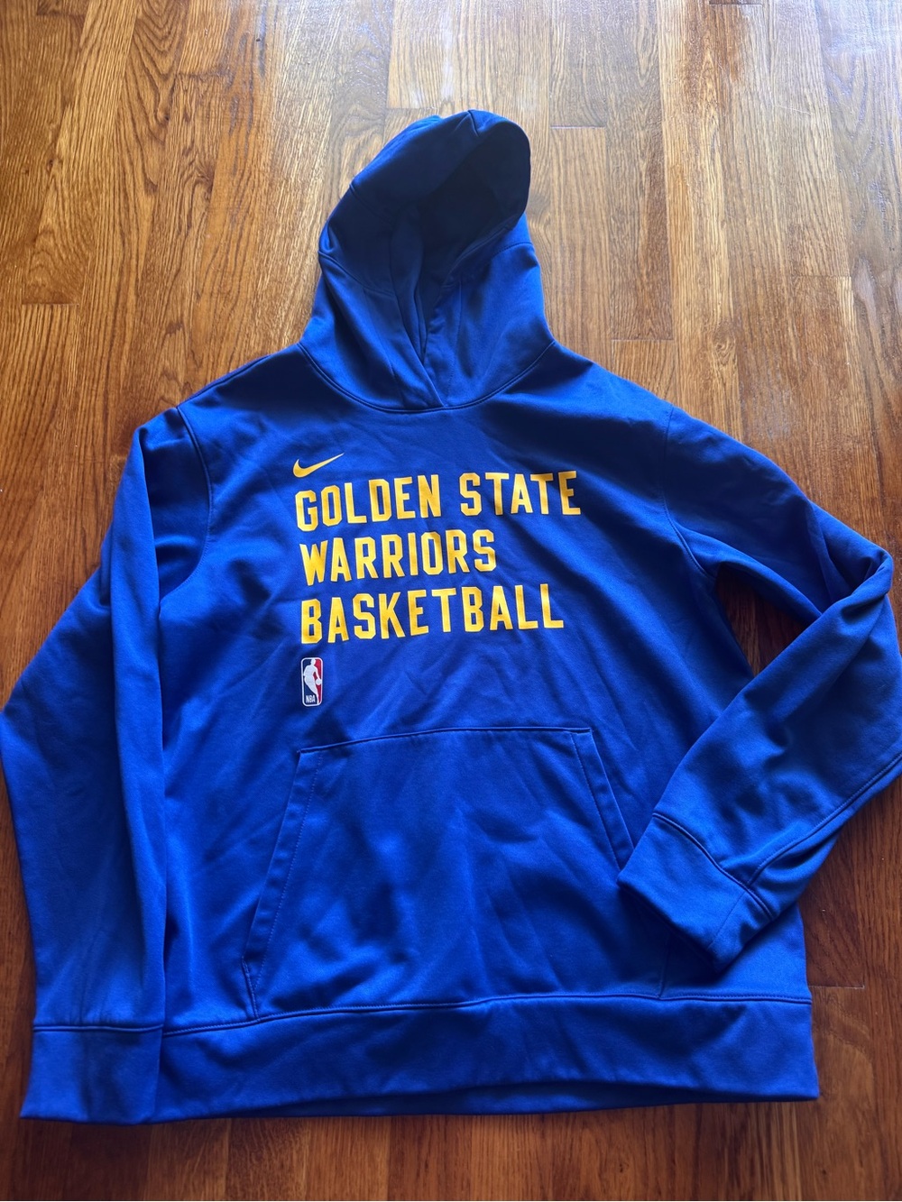 NBA Nike Royal Blue Dri-FIT Hooded Pullover